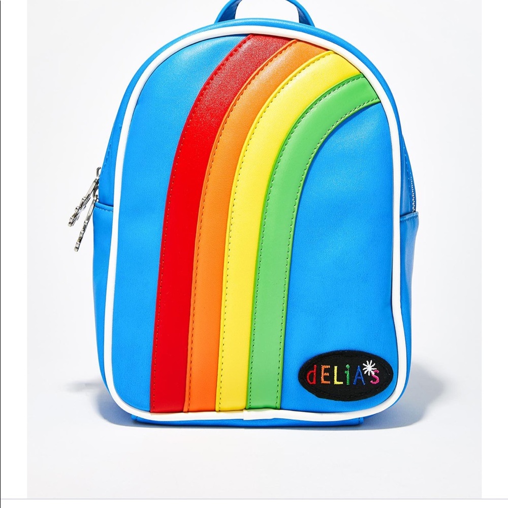 NWOT Delia’s X dolls kill rainbow backpack - Picture 4 of 4